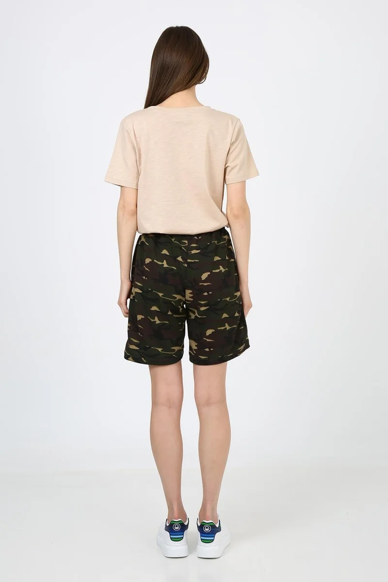 الكسندر جاردي Camouflage Pattern Shorts (E21-50300)