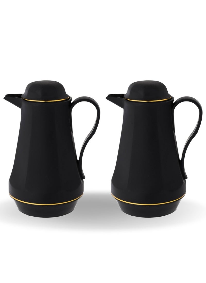 Thermos Set For Tea and Coffee 2 Piece 1L Black Color - pzsku/Z44986EEFB7EC2E6D8347Z/45/_/1740917263/0e71fcba-065e-4cb4-a28c-3b2a53abca05