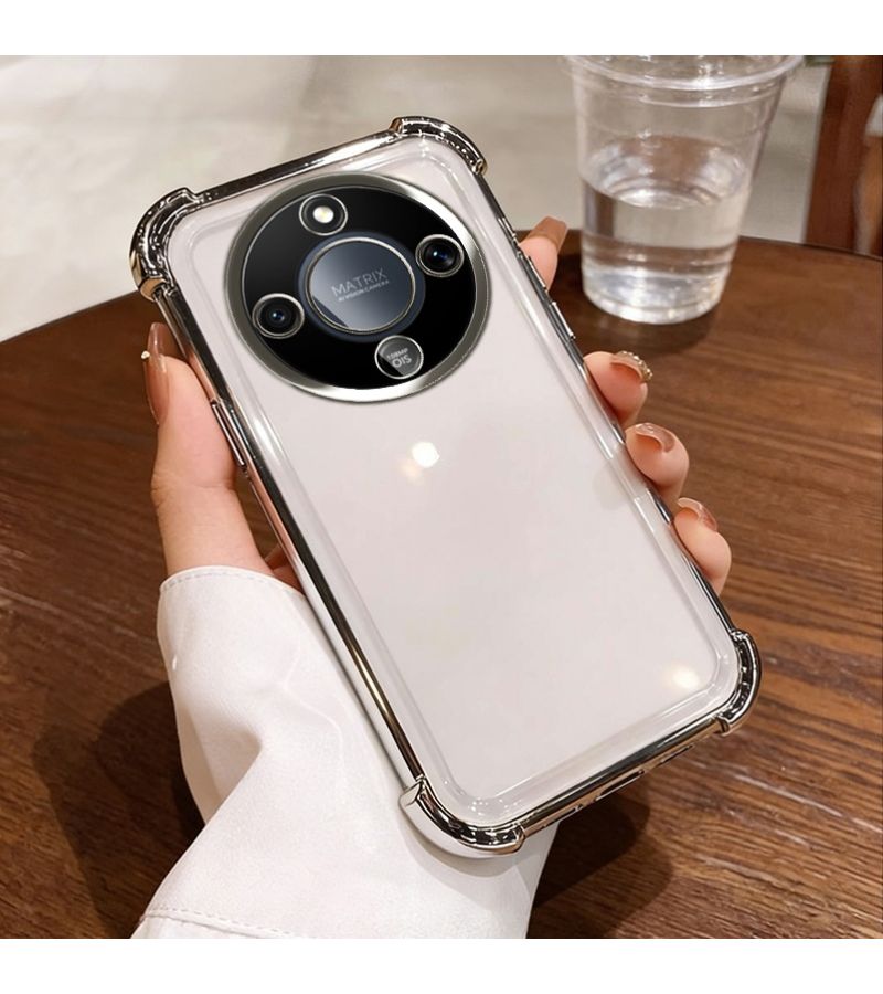 For Honor X7c Phone Case Golden Minimalist High Quality Business Style Pure Simple Design - Image 4