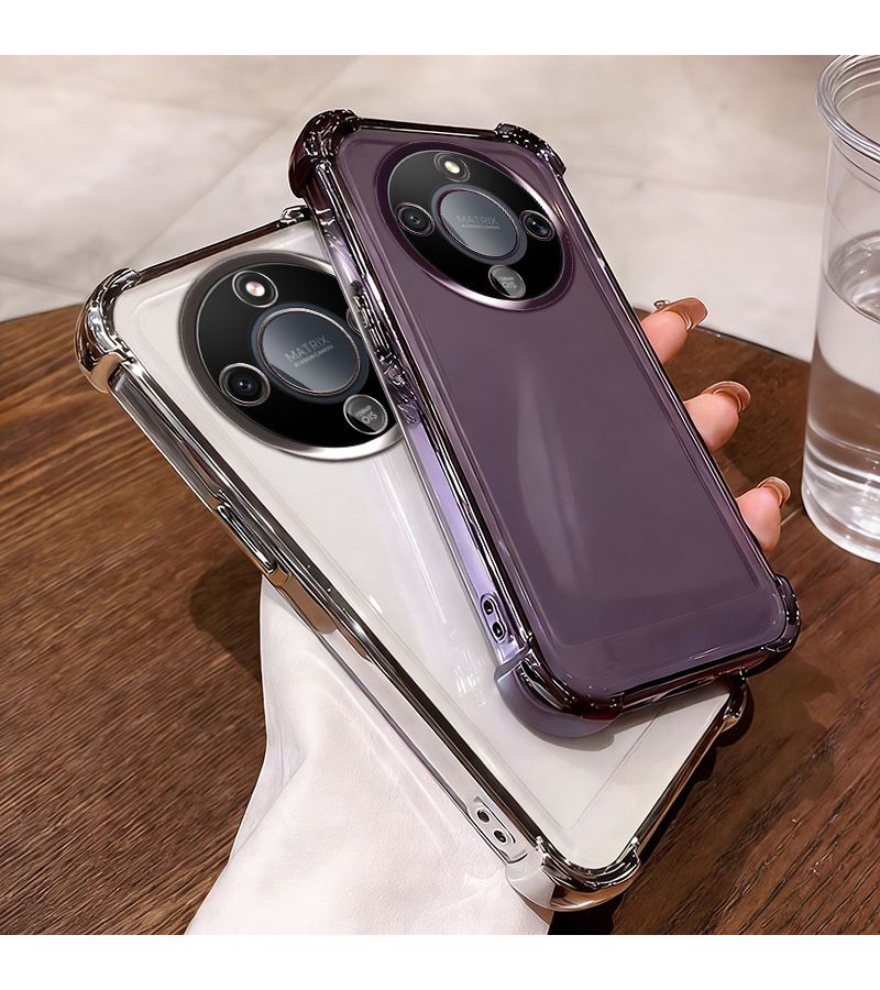 For Honor X7c Phone Case Golden Minimalist High Quality Business Style Pure Simple Design - Image 2