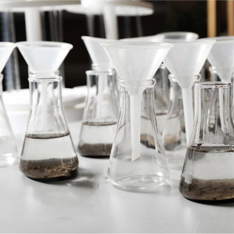 75mm Plastic Laboratory Funnels 12Pcs Pp Filter For Liquid Transfer And Experiment - Image 5