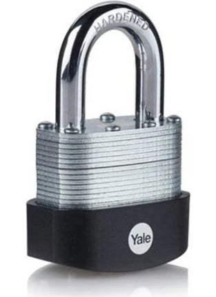 Yale Protector Series Laminated Padlock 45 mm Two-Way Silver - White 1 Piece  - Image 1