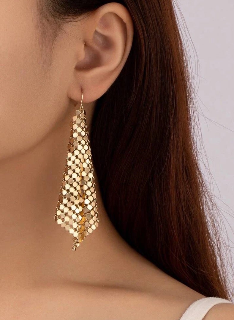 إيكوال حلق أذن نسائي طويل بتصميم انيق وعصري - Image 2