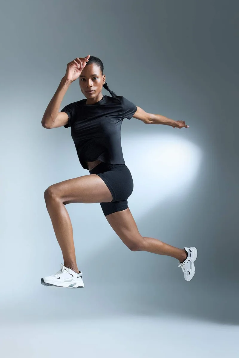 DeFacto DeFactoFit Biker Waist-Wrapping Sports Leggings