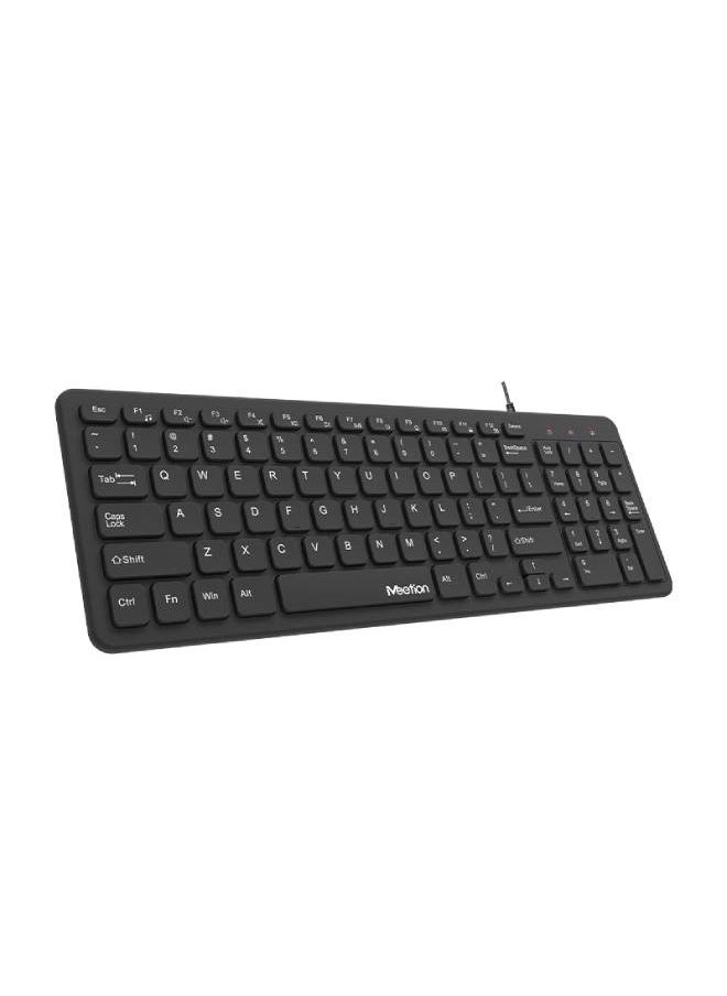 Meetion USB ULTRA THIN CHOCOLATE KEYBOARD K410  - Image 2