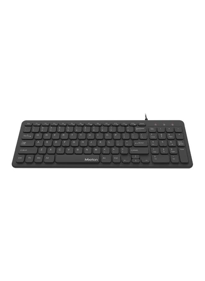 Meetion USB ULTRA THIN CHOCOLATE KEYBOARD K410  - Image 4