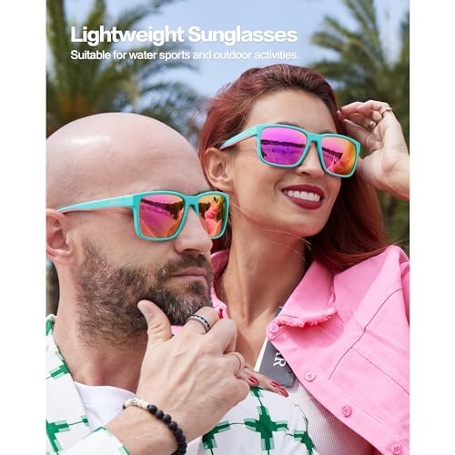 Jefoo Polarized Fishing Sunglasses for Men Women Kayaking Surfing Driving Lightweight Sports Sun Glasses UV Protection - Image 3