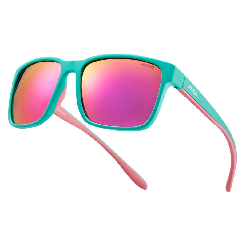 Jefoo Polarized Fishing Sunglasses for Men Women Kayaking Surfing Driving Lightweight Sports Sun Glasses UV Protection - Image 2
