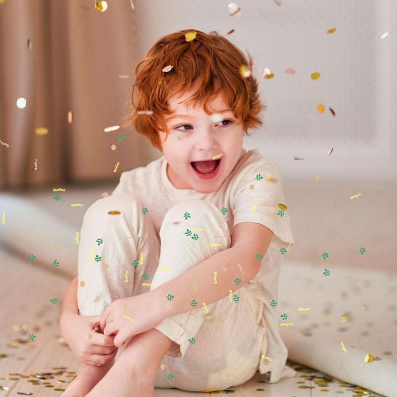 Sage Green Confetti Circles Party Scatter for Wedding Birthday Table Decoration - Image 4