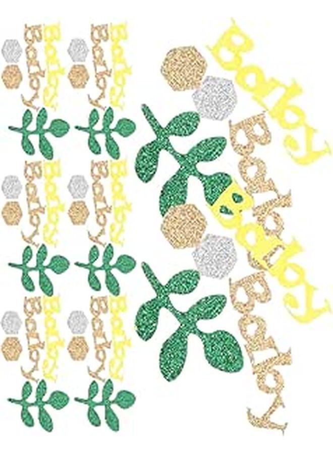 Sage Green Confetti Circles Party Scatter for Wedding Birthday Table Decoration - Image 1