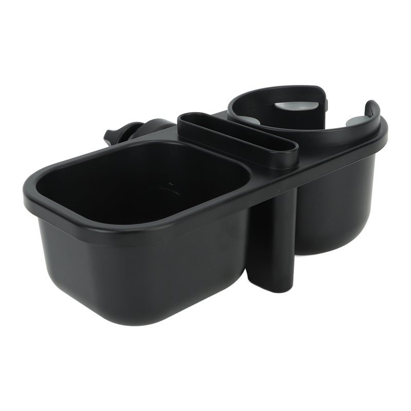 Universal Stroller Snack Tray: 3 In 1 360 Degrees Rotation - ABS Plastic Universal Stroller Cup Holder for Baby Strollers, Scooters, Shopping Carts, Travel & Outdoor Use - Image 1