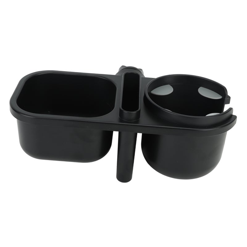 Universal Stroller Snack Tray: 3 In 1 360 Degrees Rotation - ABS Plastic Universal Stroller Cup Holder for Baby Strollers, Scooters, Shopping Carts, Travel & Outdoor Use - Image 4