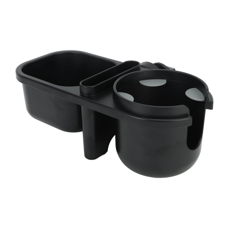 Universal Stroller Snack Tray: 3 In 1 360 Degrees Rotation - ABS Plastic Universal Stroller Cup Holder for Baby Strollers, Scooters, Shopping Carts, Travel & Outdoor Use - Image 2