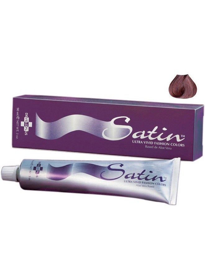 Satin Copper Brown Hair Color - 4C