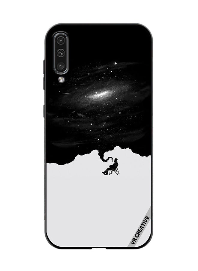VR CREATIVE Protective Case Cover For Samsung Galaxy A70/A70s Galaxy Abstract Black White Design Multicolour  - Image 1
