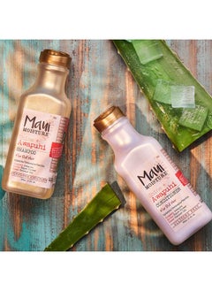 MAUI MOISTURE Maui Moisture Shine + Awapuhi Moisturizing Vegan Conditioner with Oils for Shiny Hair Silicone & SulfateFree Surfactant Aloe Conditioner to Hydrate Detangle Hair, Coconut, 13 Fl Oz  - Image 2