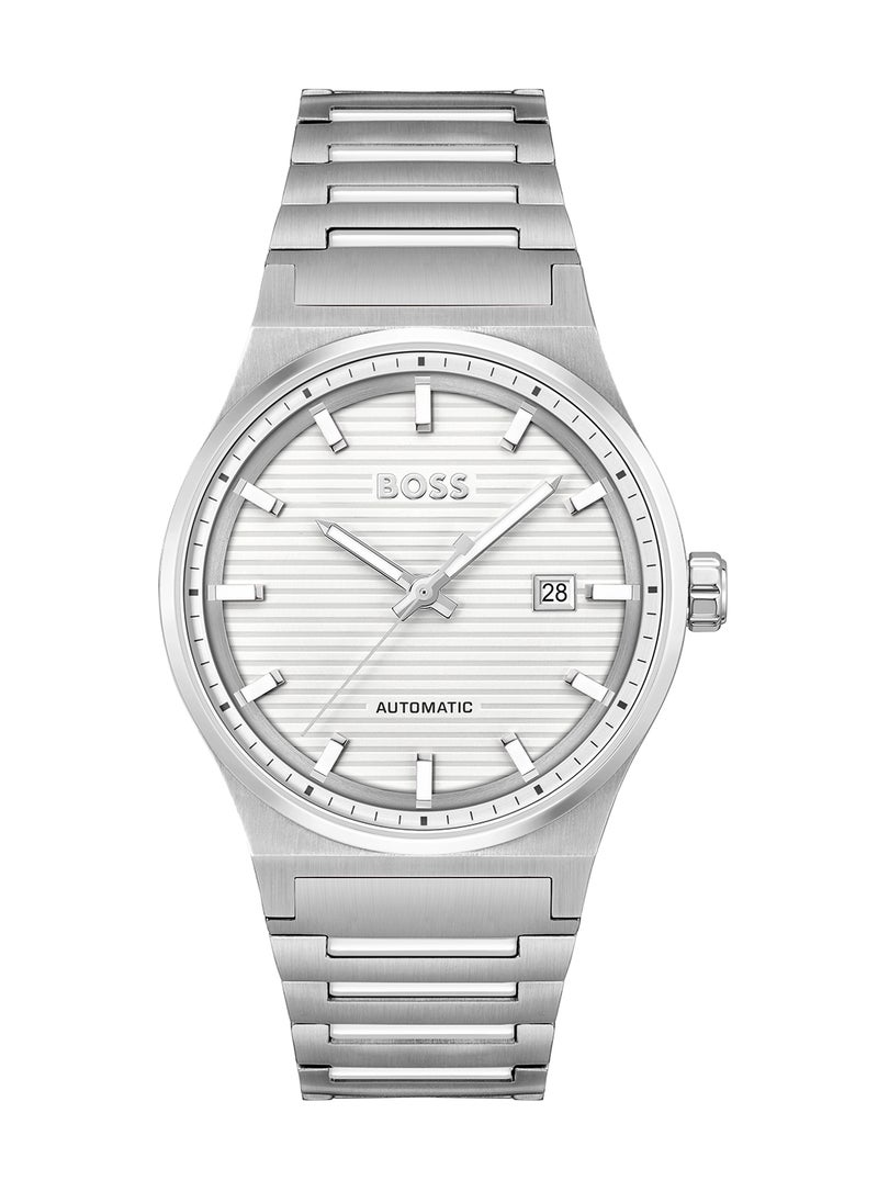 HUGO BOSS HUGO BOSS ROUND ANALOG MEN'S WHITE CASE WATCH - 1514186  - Image 3