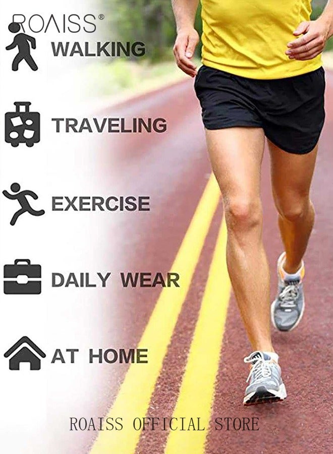 roaiss 5 Pairs Disposable Compressed Socks, Portable Throwaway Short Socks, Breathable Mid Calf Socks Set, Suitable for Travel, Gym and Daily Life - Image 5