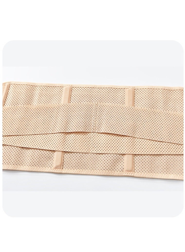 Captaintech 3 in 1 Postpartum Support Recovery Belly Belt Band Wrap Shapewear Postpartum Girdle C Section Post Pregnancy Corset Breathable Adjustable - Image 5