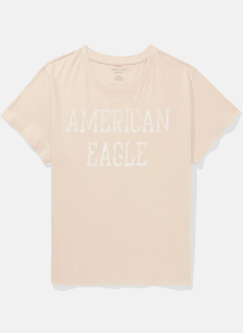 امريكان ايجل Printed Short Sleeve T-Shirt