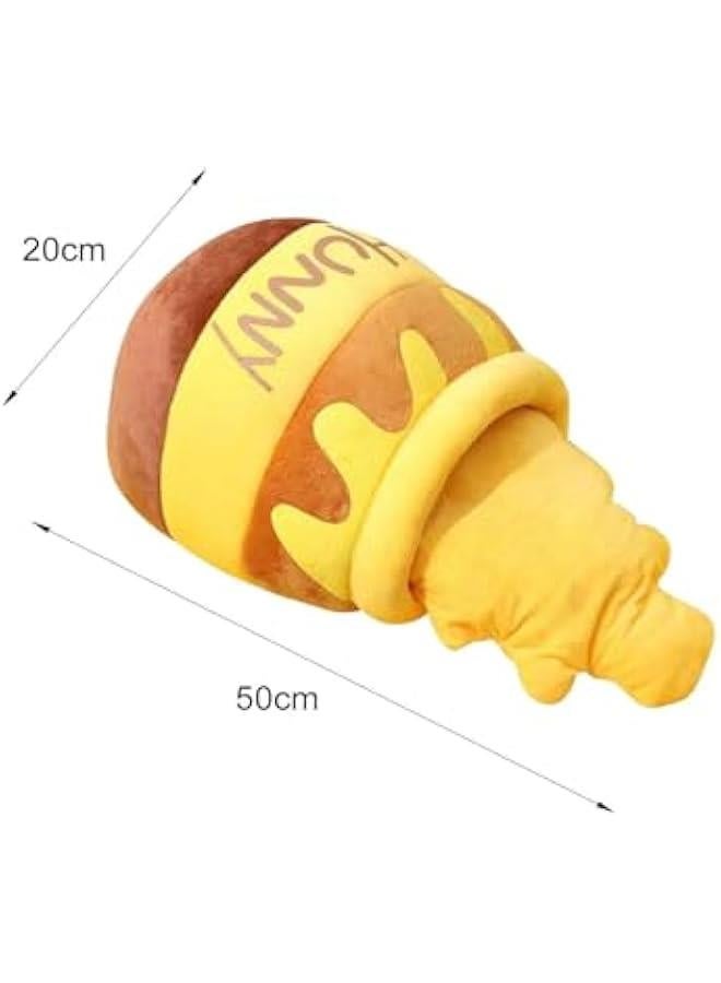 Cat Bed Honey Pot Shape Comfortable Nest Nonslip Bottom Non Slip Cartoon Kennel Pet Cat Bed Removable Cushion Cave Sleeping Bed - Image 4