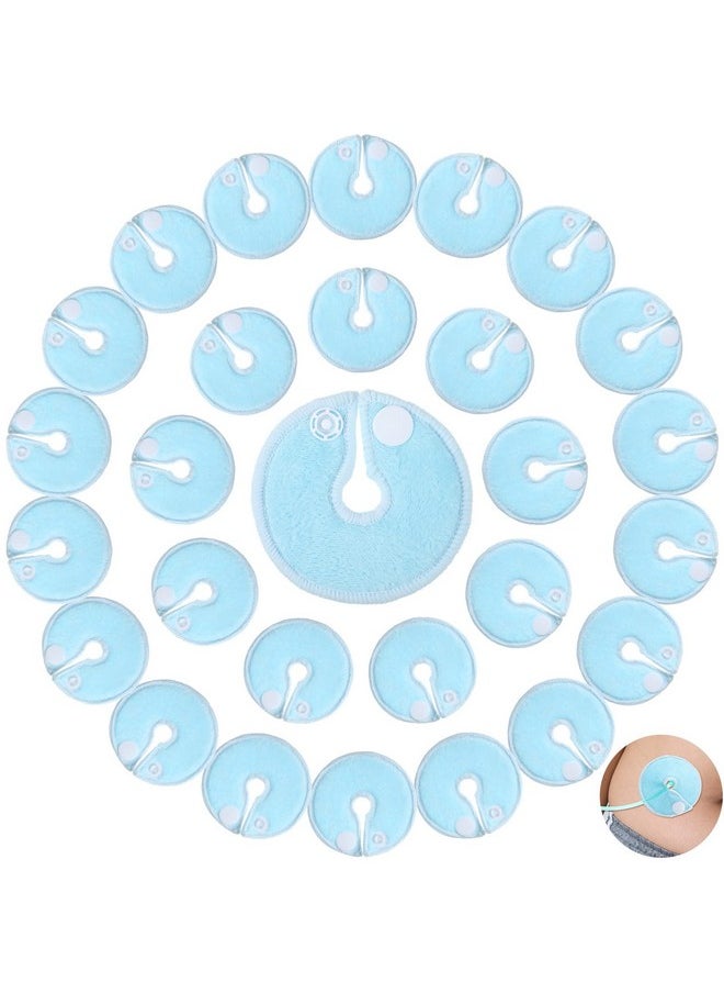 Tondiamo - 28 Packs G Tube Pads Holder Abdominal G Tube Button Pads Soft G Tube Covers Absorbent G Tube Pads Feeding Tube Accessories Peg Tube Supplies Feeding Tube Pads Cotton Pads For Nursing Care - Image 1