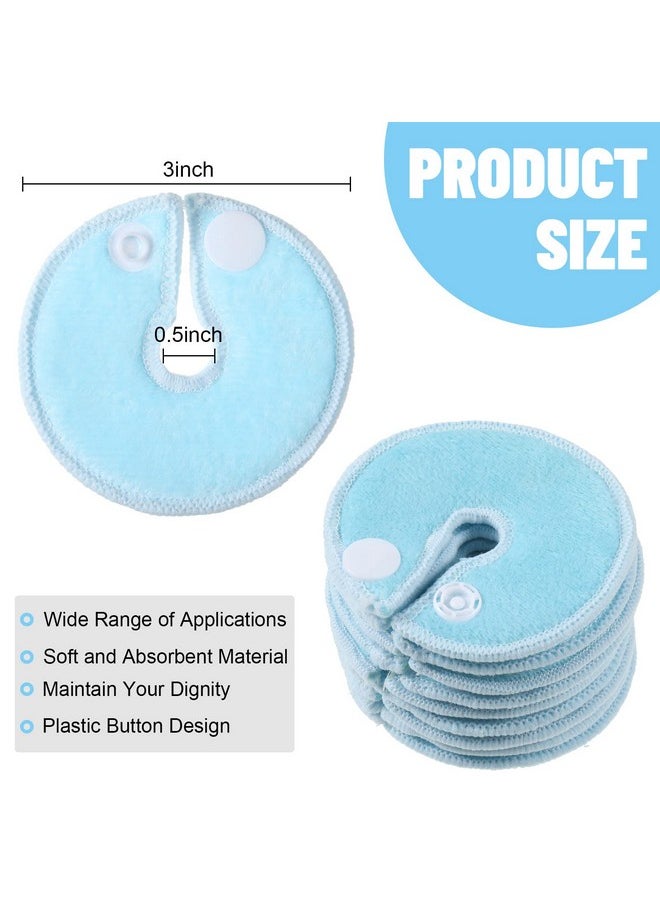 Tondiamo - 28 Packs G Tube Pads Holder Abdominal G Tube Button Pads Soft G Tube Covers Absorbent G Tube Pads Feeding Tube Accessories Peg Tube Supplies Feeding Tube Pads Cotton Pads For Nursing Care - Image 1