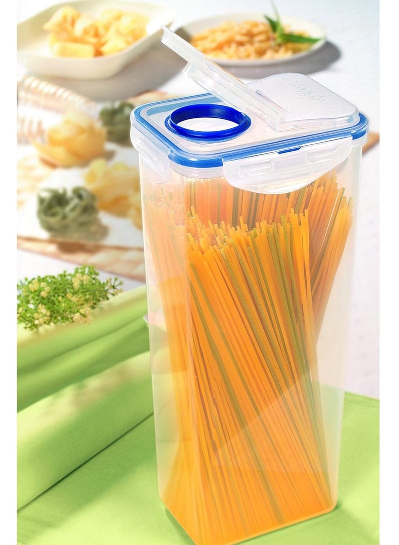 LOCK & LOCK LocknLock 2.4L Rectangular  Airtight Food Storage  with Flip Lid - BPA-Free, Microwave, Freezer, and Dishwasher Safe - Image 3