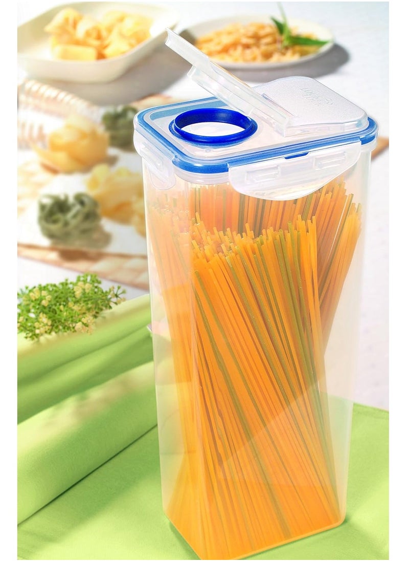 LOCK & LOCK - LocknLock 2.4L Rectangular  Airtight Food Storage  with Flip Lid - BPA-Free, Microwave, Freezer, and Dishwasher Safe - Image 1