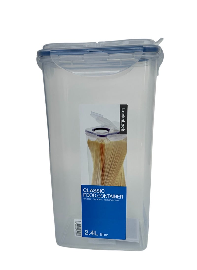 LOCK & LOCK - LocknLock 2.4L Rectangular  Airtight Food Storage  with Flip Lid - BPA-Free, Microwave, Freezer, and Dishwasher Safe - Image 1