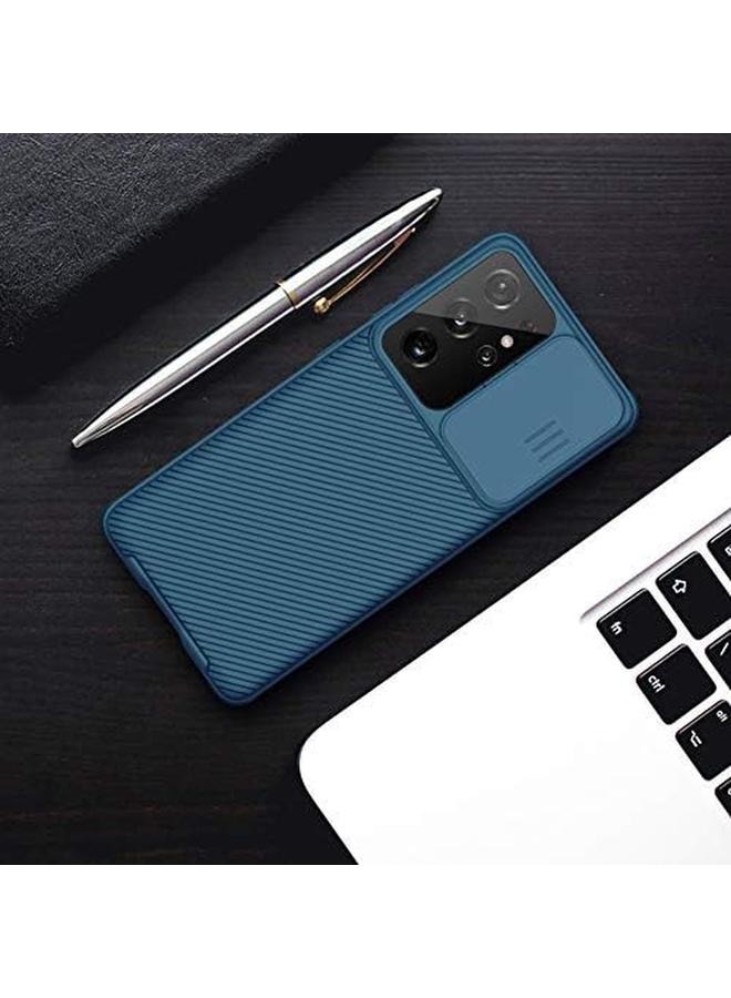 Nillkin Galaxy S21 Ultra Case Camshield Case With Slide Camera Cover Slim Protective Case For Samsung Galaxy S21 Ultra 6.8 Inch Blue - Image 5