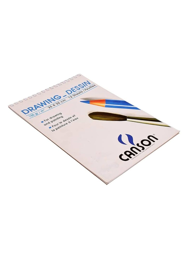 كانسون اسكتش رسم كانسون A4  35*25 12 ورقه