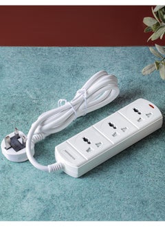 Olsenmark Olsenmark 3 Way Extension Socket 13A Extension Lead Strip, Led Indicators, Child Safe, Over Current Protected  - Image 4