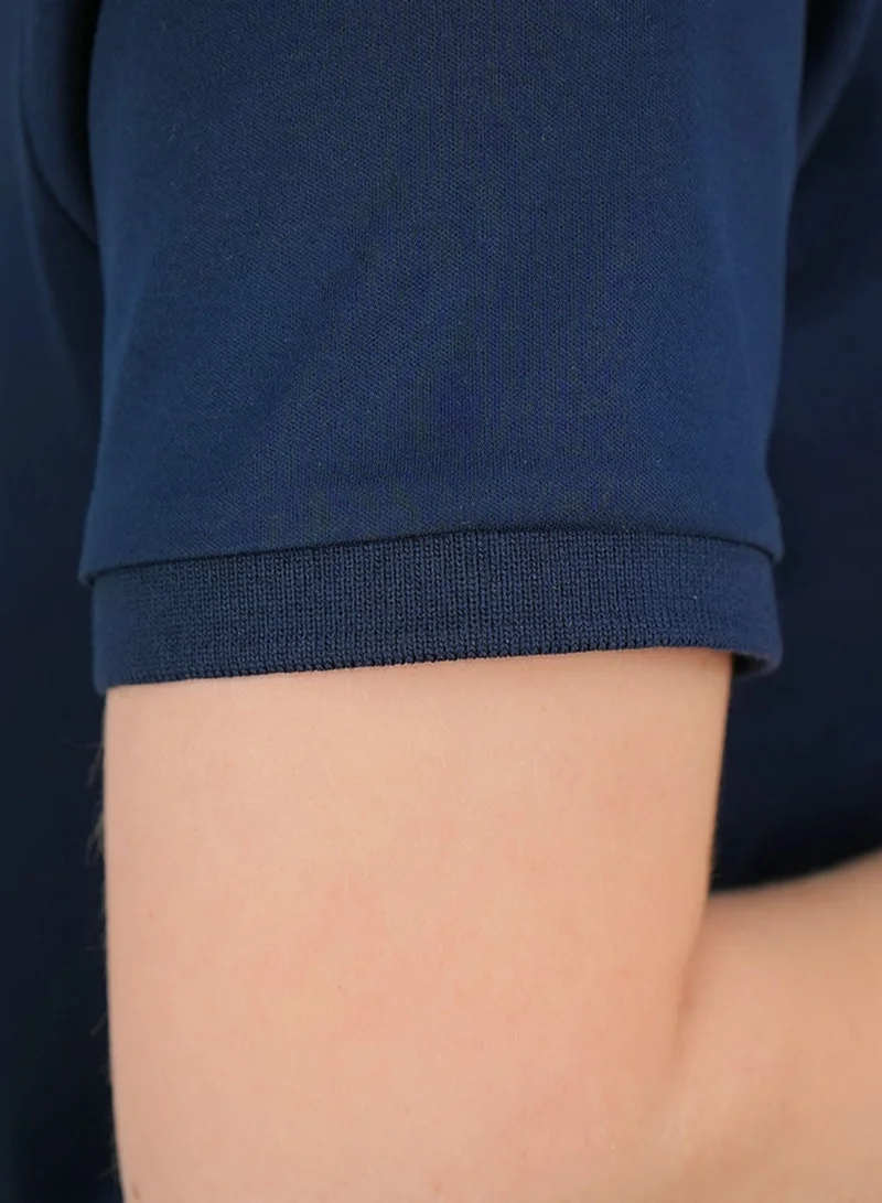 GIORDANO  Women’s Embroidered Cotton Liquid Touch Polo for Women | Best Price UAE