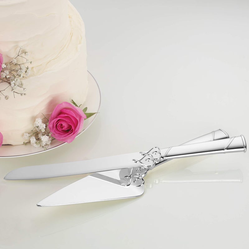 Lenox 812615 True Love Cake Knife & Server, Metallic - Image 3
