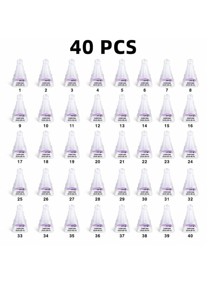 Pic Solution Insupen 31G 5mm 40PCS Pen Needles