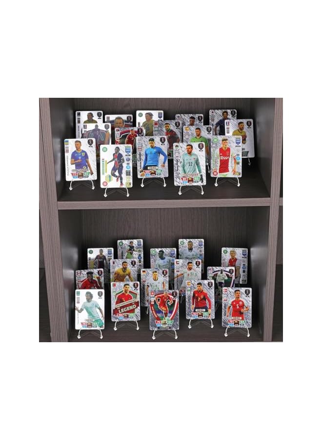 The Bros 30 Packs Card Display Stand, Coin Display stand, Premium Acrylic Sports Card Holder, Versatile Use, Clear Mini Easel Stand, for Challenge Medals PSA Graded Baseball Trading Cards  - Image 5
