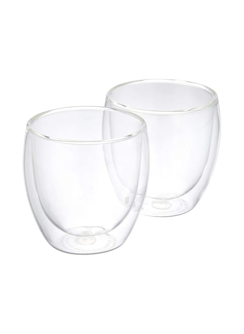 بودوم Bodum Pavina Double Wall Glass, Set of 2, 250ml