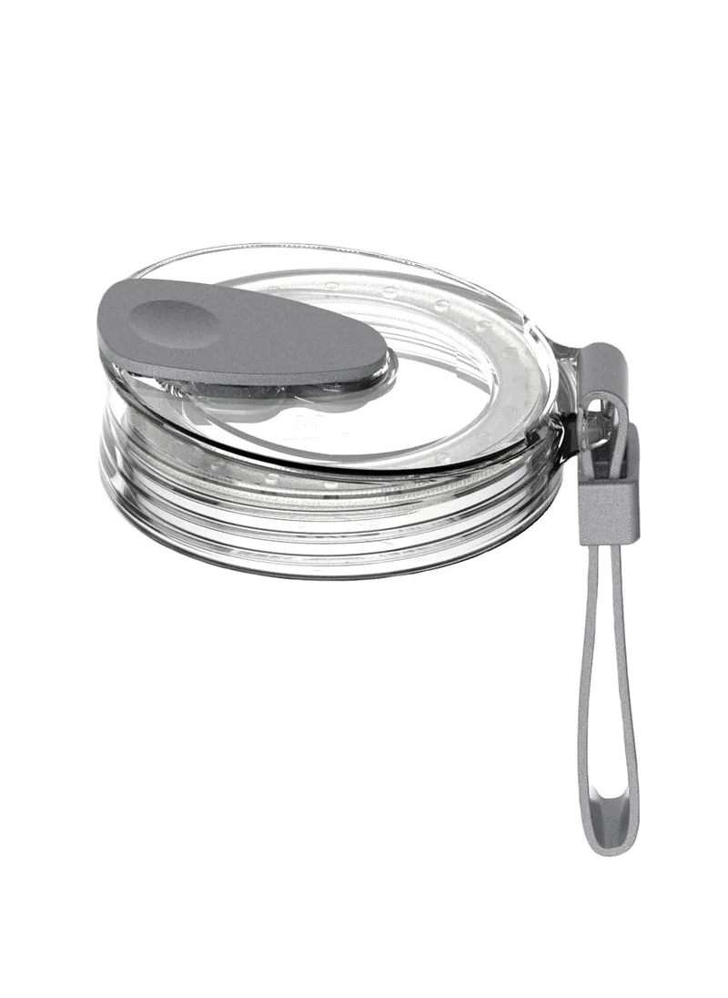 بليندجيت V2 ORBITER Drinking Lid | Fully Rotatable Easy to Drink Cover w/ Carrying Strap, Hygienic, Leak-Proof, One-hand Operation, Easy Clean, Compatible w/ 16oz & 20oz Jar