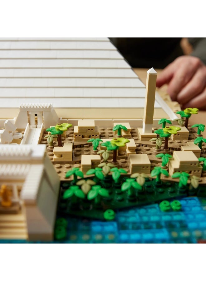 LEGO LEGO - Architecture Great Pyramid of Giza 1476 Pieces - 21058 - Image 4