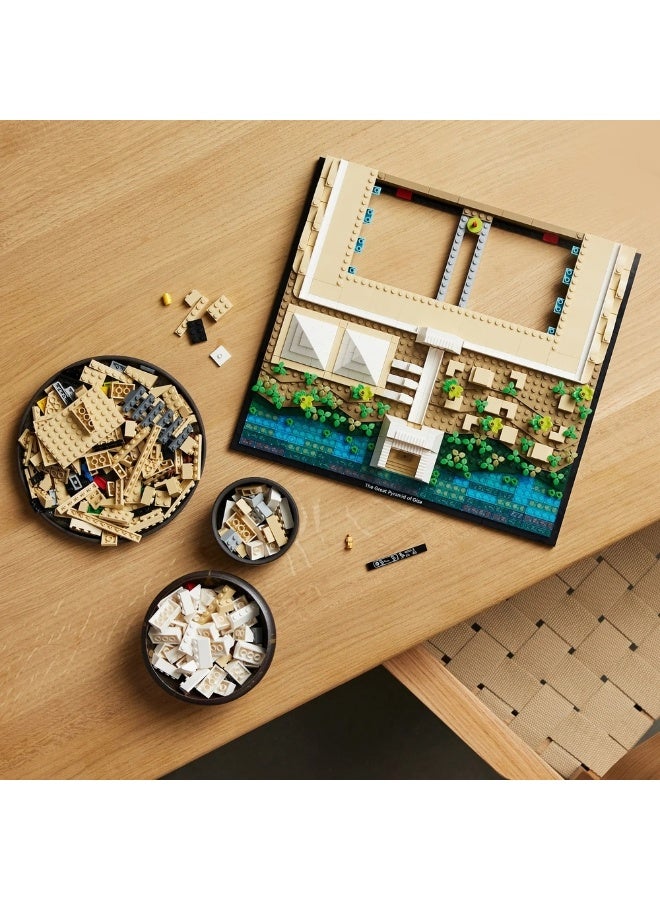 LEGO LEGO - Architecture Great Pyramid of Giza 1476 Pieces - 21058 - Image 3