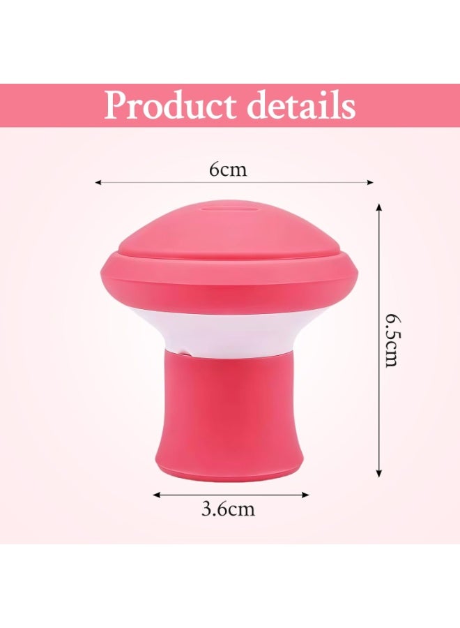 Facial Jaw Exerciser, Jaw Face Slimmer, Jaw Trainer & Jawline Shaper - Silicone, BPA Free, Jaw Liner Tool for Tone Face, Face Fat Reducer, Remove a Double Chin, Women Men（pink） - Image 2