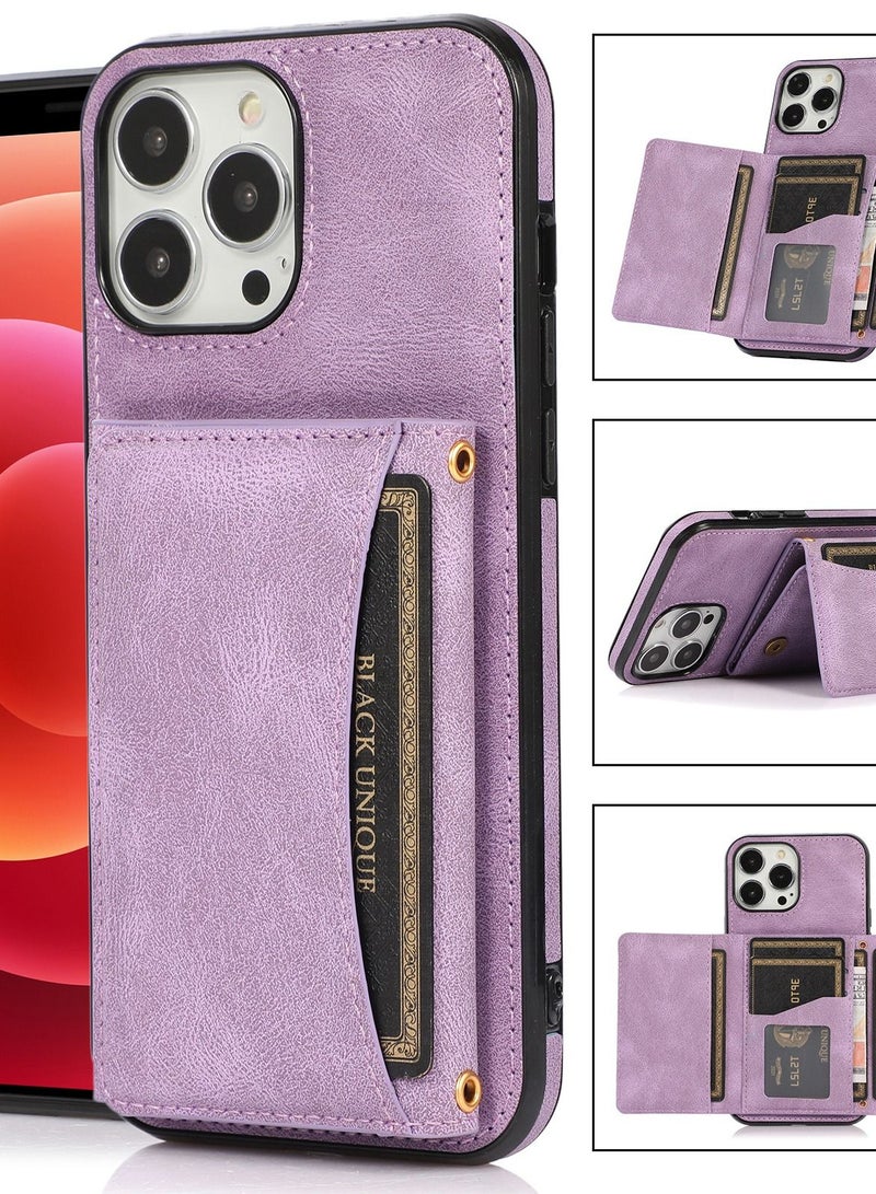 Loquat Suitable For IPhone Card Slot Wallet  Leather Case Card Slot  - Image 2