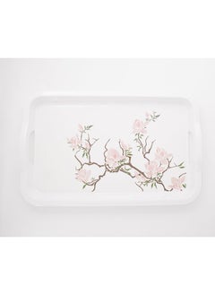 Bright Designs Melamine Rectangle Tray 
Set of 1 (L 55cm W 35cm) Cherry Blossom  - Image 2