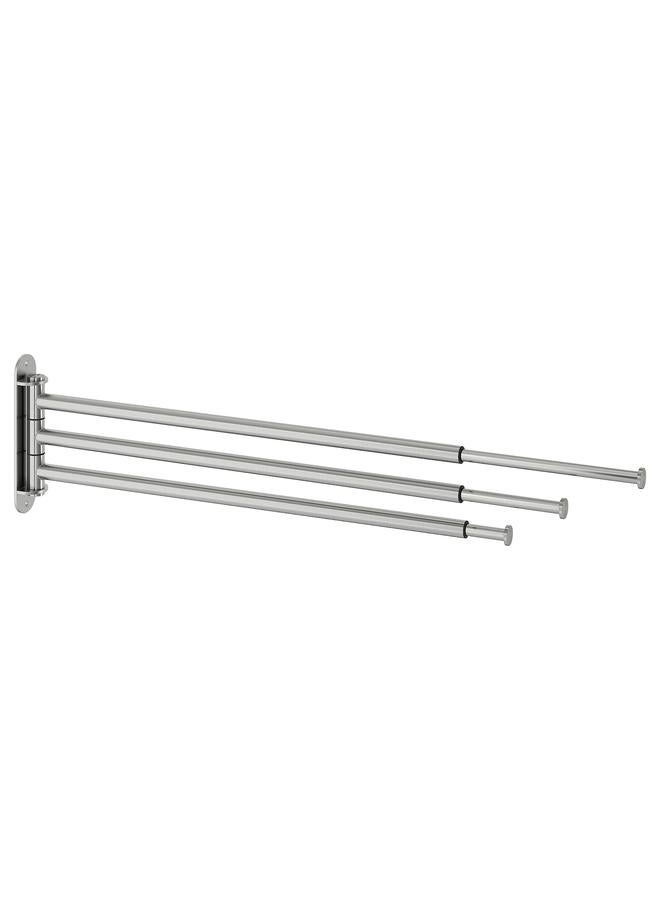 Zaboon Towel holder 3 bars, stainless steel - Image 1