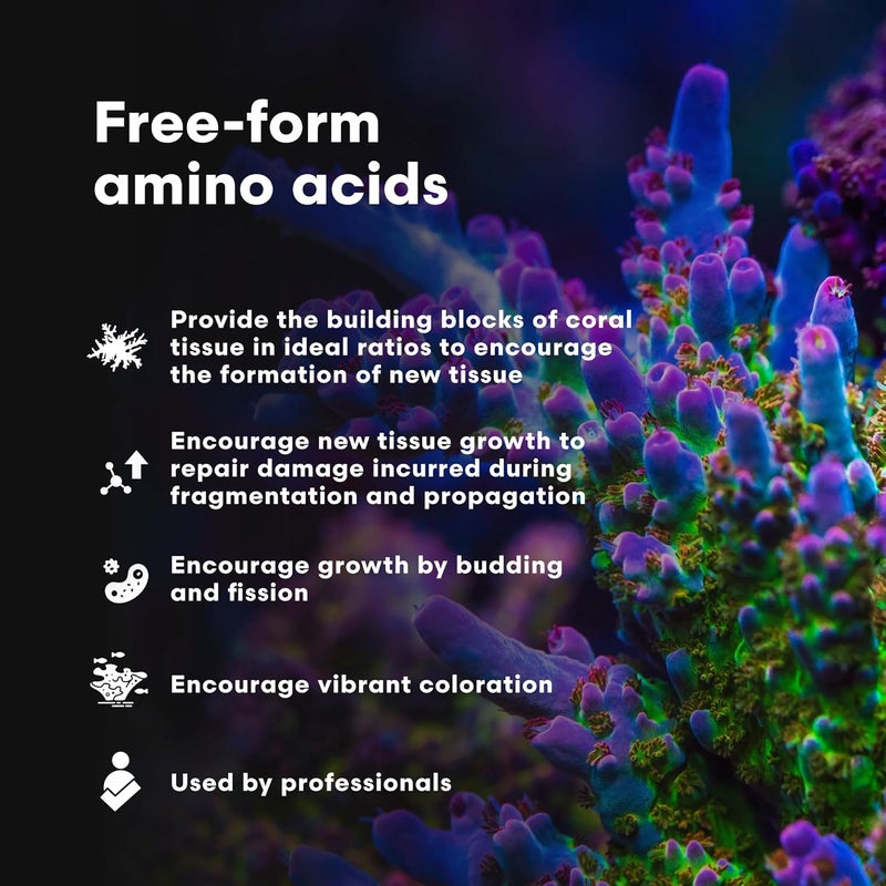 Brightwell Aquatics CoralAmino - Free-Form Amino Acid Complex for Coral Growth and Coloration - 30 ml - Image 4