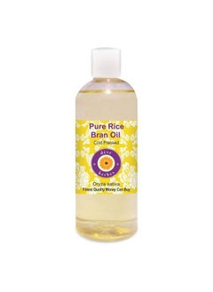 Deve Herbes Pure Rice Bran Oil (Oryza Sativa) Natural Therapeutic Grade Cold Pressed 200Ml  - Image 2