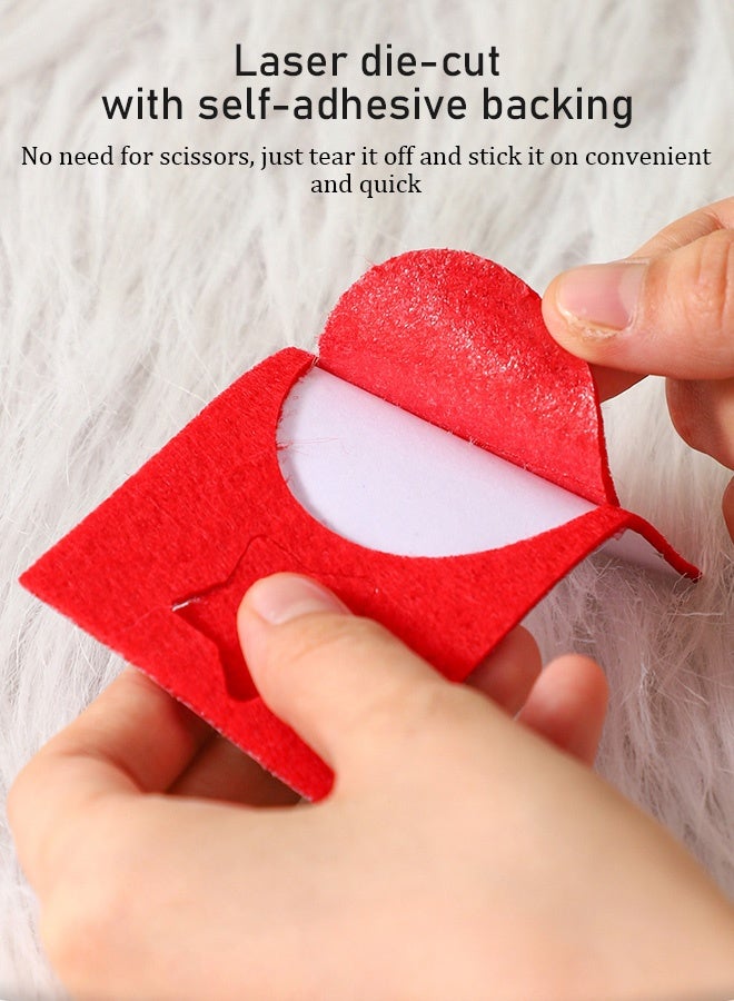 DIY Embroidery Doll Set for Kids Funny Cartoon Animal Sewing Craft Kit, Cartoon Animal Felt Embroidery Stitching with Stickers，SEducational Hand-Sewing Set - Image 5