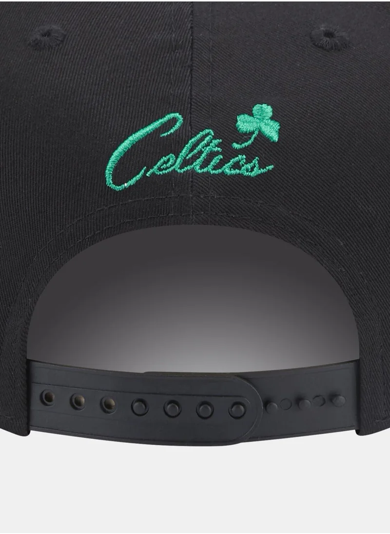 NEW ERA Men's Boston Celtics NBA Patch 9FIFTY Cap