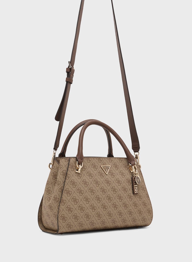 GUESS Noelle II Luxury Satchel Bag - Image 4